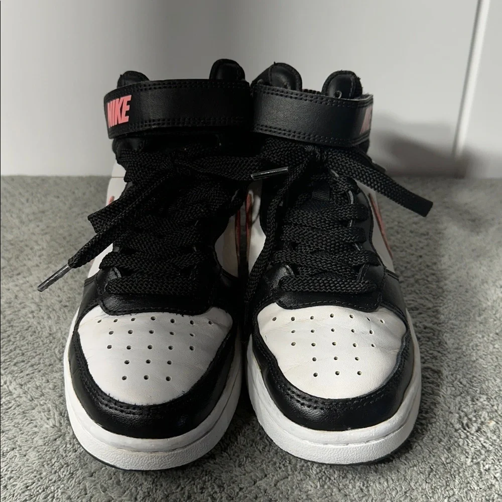 Nike Court Borough Mid 2 Black Sunset Pulse-White